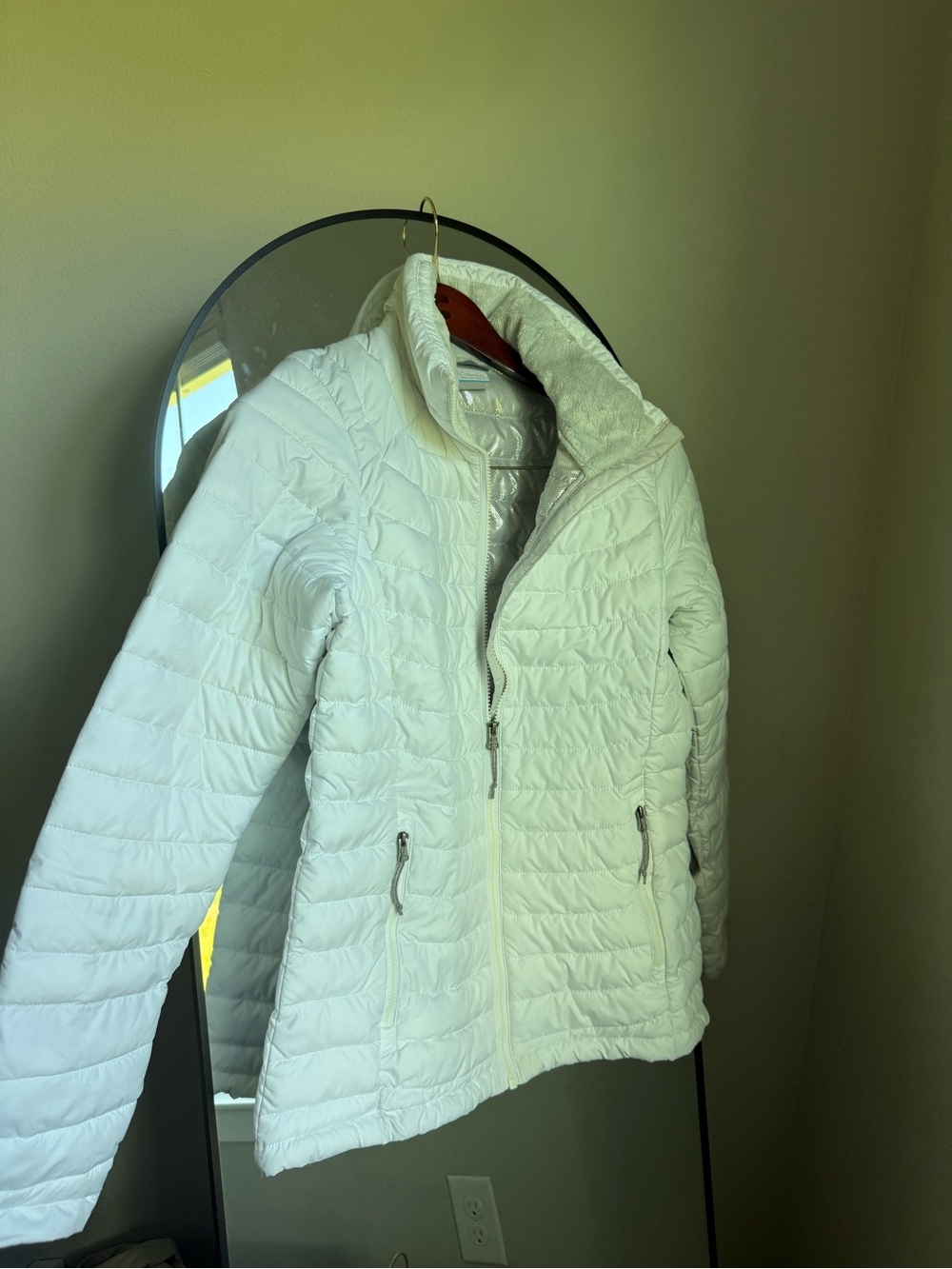Columbia Womens White Out II Omni Heat Jacket Puffer